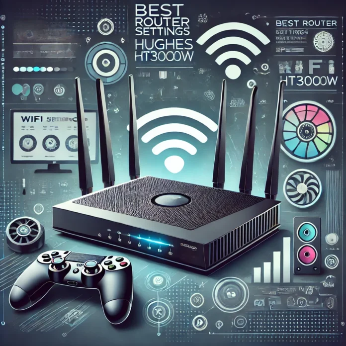 Best Router Settings for Gaming Hughes HT3000W